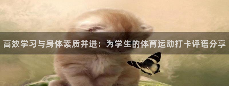 6t体育被视为高风险：高效学习与身体素质并进：为学生的体育运动打卡评语分享
